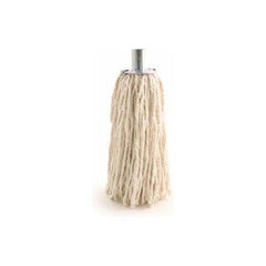 Heavy Duty Industrial Commercial Cotton Mop Head with Galvanised Metal Socket - 14 PY