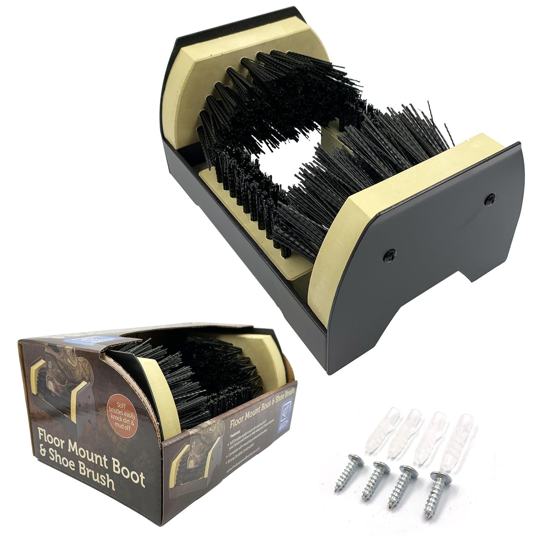 Heavy Duty Boot Scraper Brush