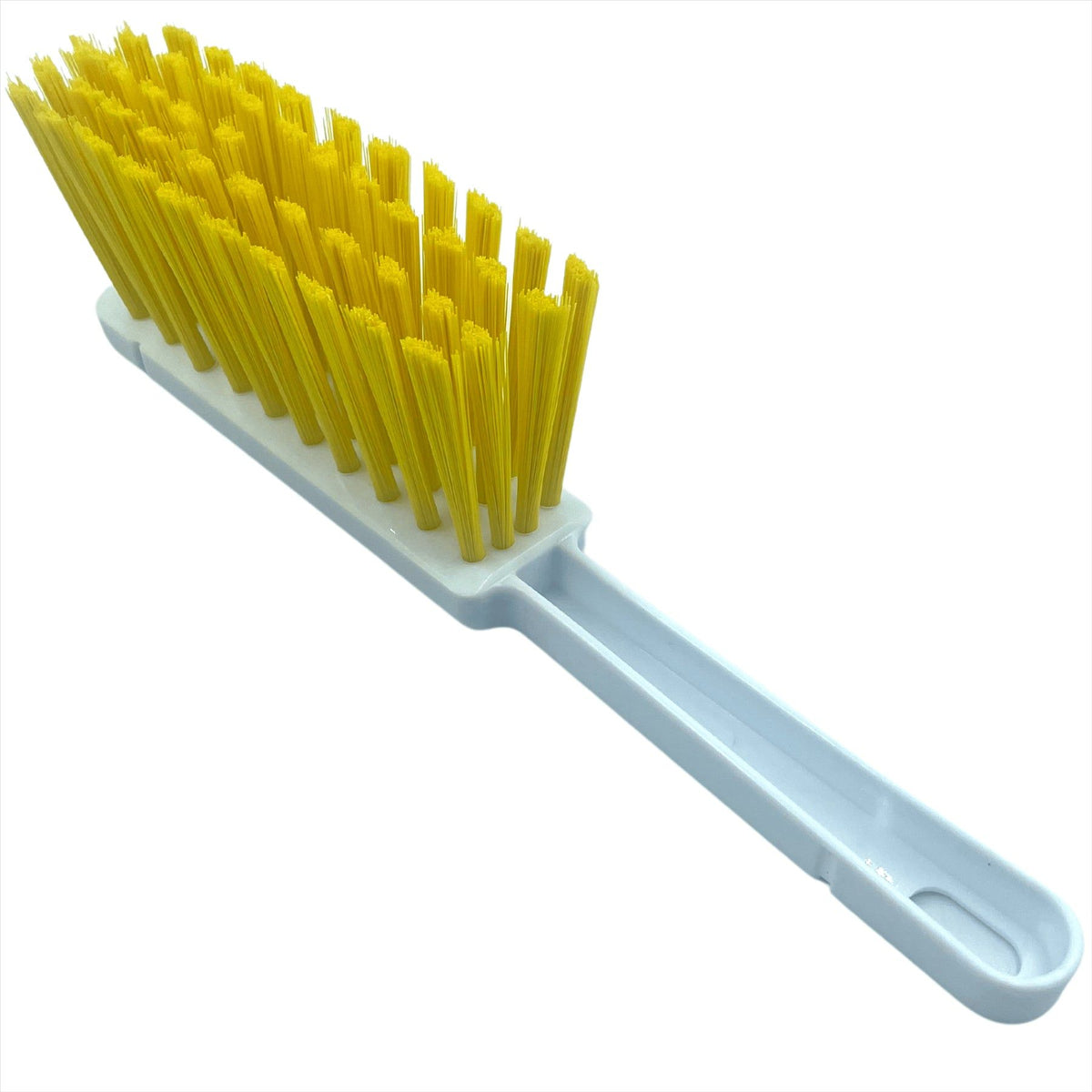 Yellow Colour Coded Hand Brush Soft Banister Hygiene Brush