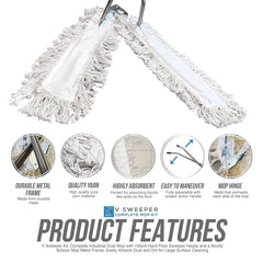 V Sweeper Large Floor Mop