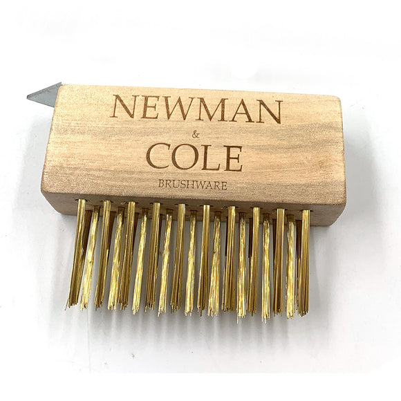 Newman and Cole Weed Brush Head with Scraper