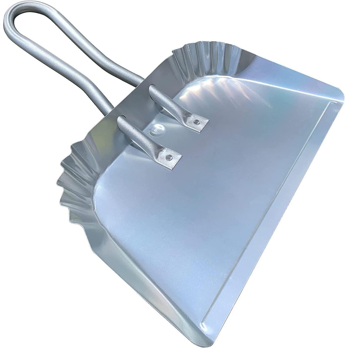 17" /(44cm) Wide Strong Extra Large Capacity Metal Aluminium Dustpan