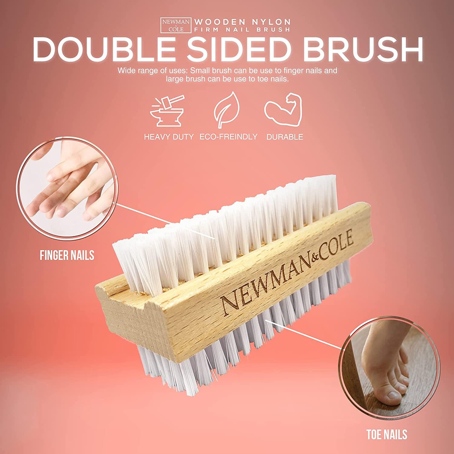 Newman and Cole Wooden Nail Brush - Pack of 12