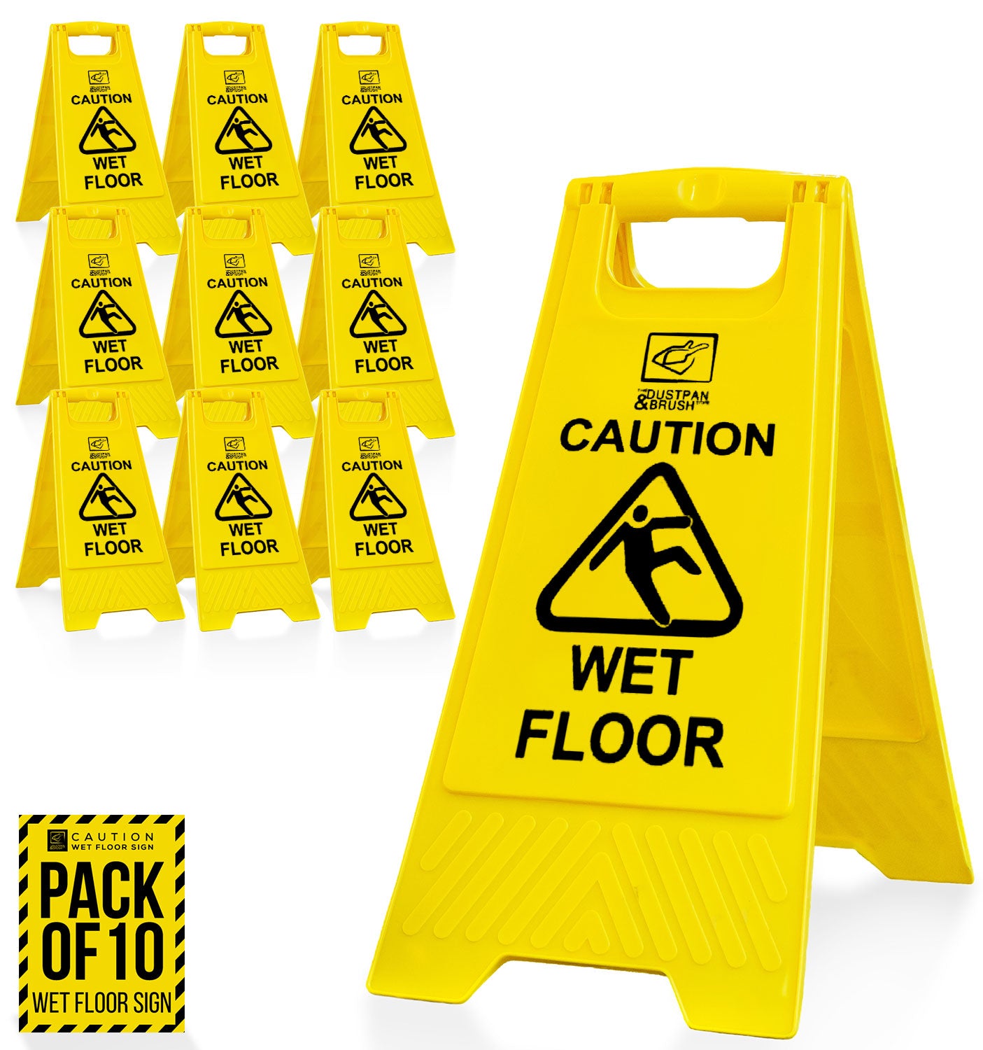 Wet Floor Sign - The Dustpan and Brush Store