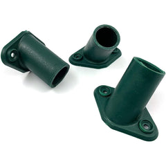 15/16" (23-24mm) Plastic Broom Bracket with 2 Holes - Pack of 3