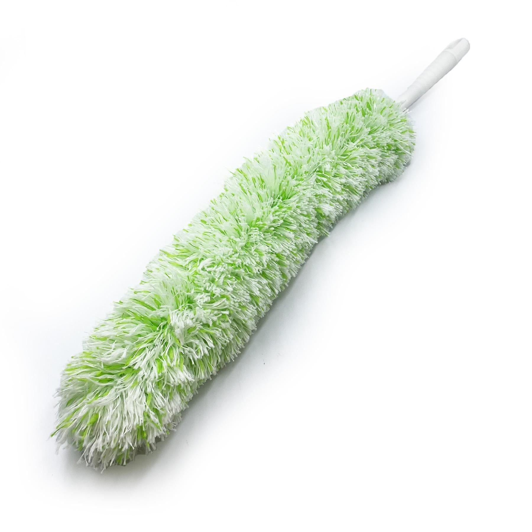 Green Fluffy Bendable Duster