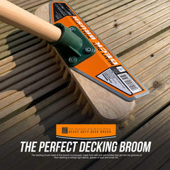 Decking Castle Brush with Handle