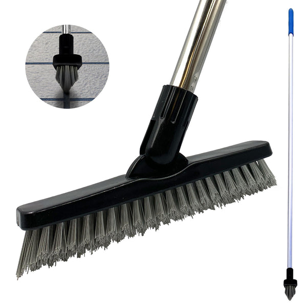 TDBS Blue Handle and Angled Grout Brush