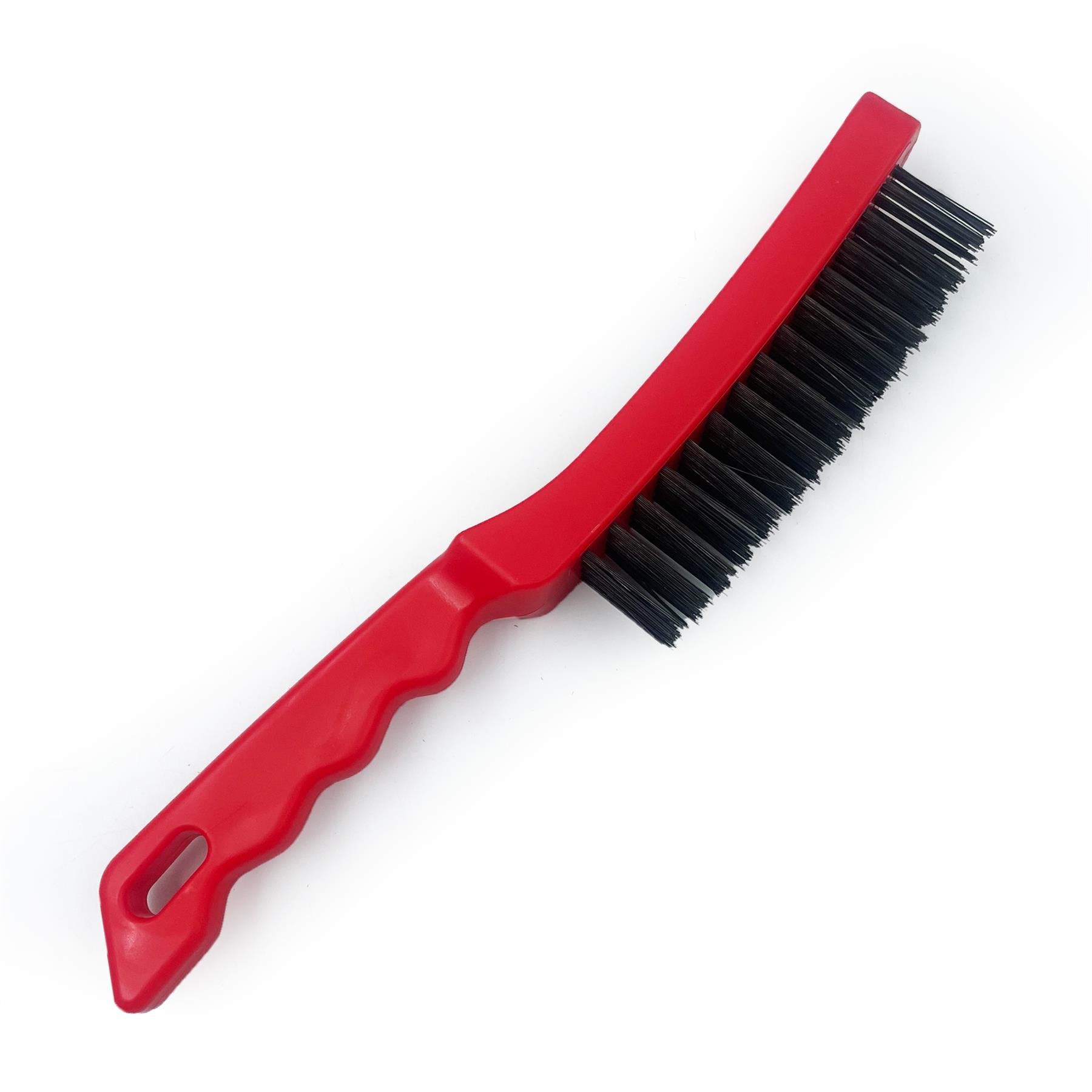 Heavy Duty Wire Brush Plastic Body 4 Row of Bristles