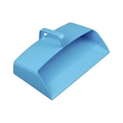 Blue Plastic Hooded Dustpan - Closed Dustpan