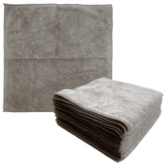 Grey Microfibre Cloths - Pack of 10