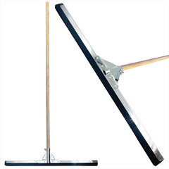 30" Black Moss Foam Floor Squeegee Blade with Handle