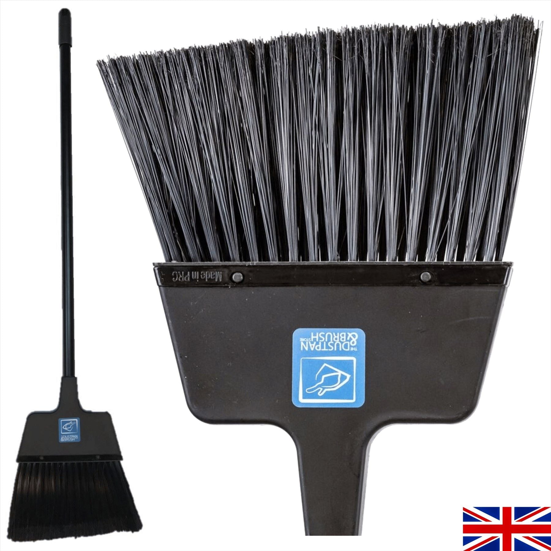 Replacement Soft Brush for Long Handled Dustpan and Brush Lobby Broom Type 1