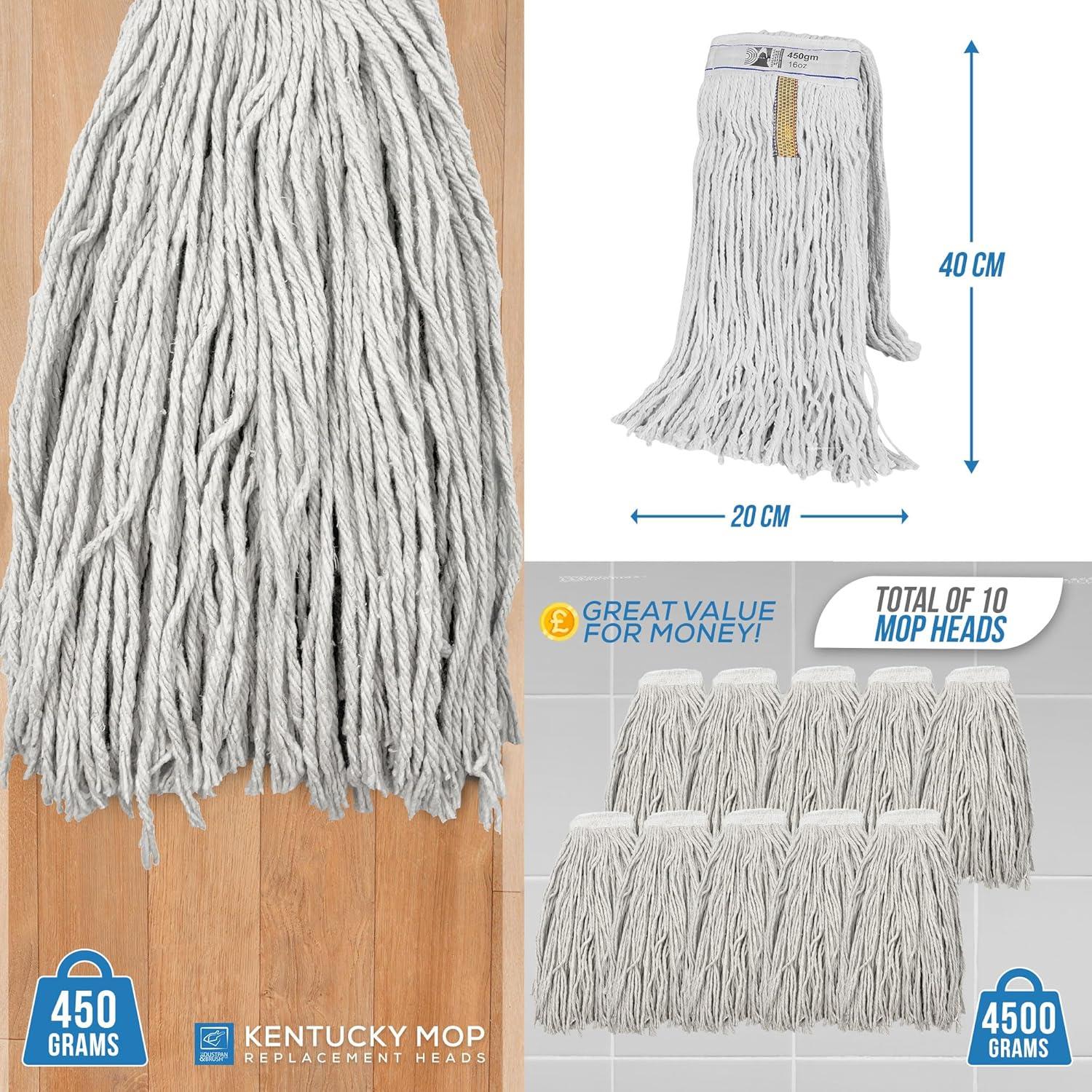 Kentucky Mop Head - Pack of 10 - The Dustpan and Brush Store