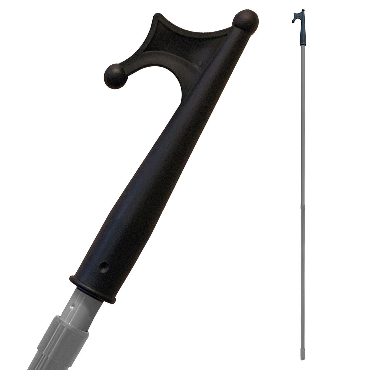 Telescopic Boat Hook 126–220cm | Grey Handle