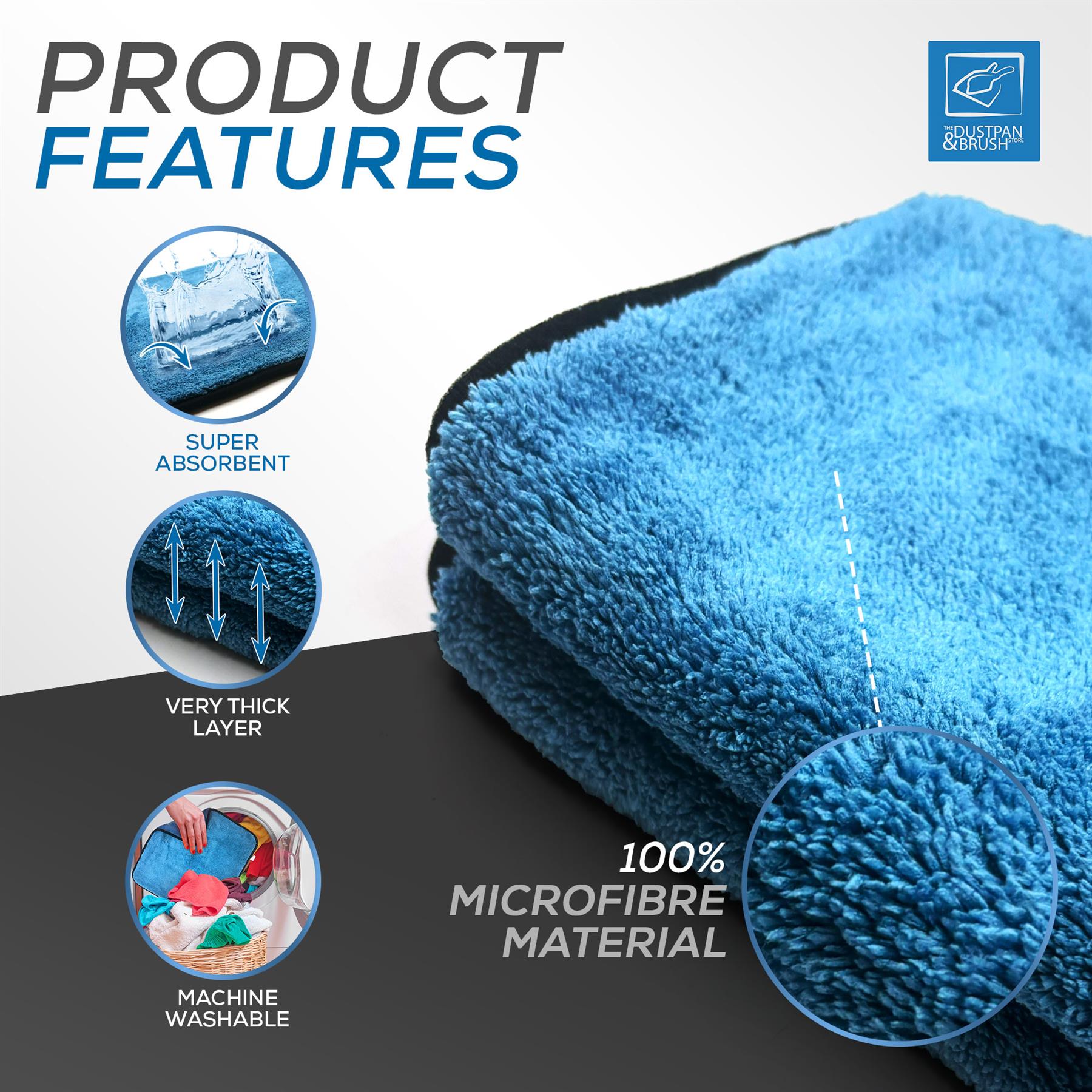 Thick Microfibre Drying Towel