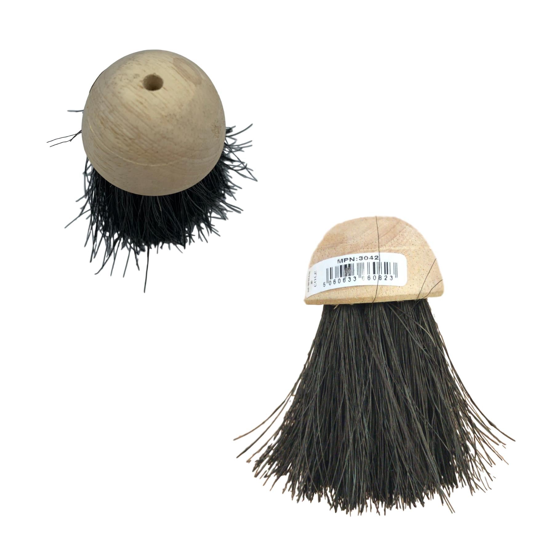 Newman and Cole Round Companion Brush Head - Pack of 2