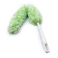 Green Fluffy Bendable Duster