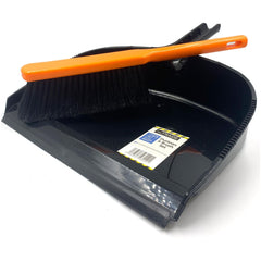 The TRADE Jumbo Dustpan and Large Brush Set - Ideal for Builders, Joiners etc