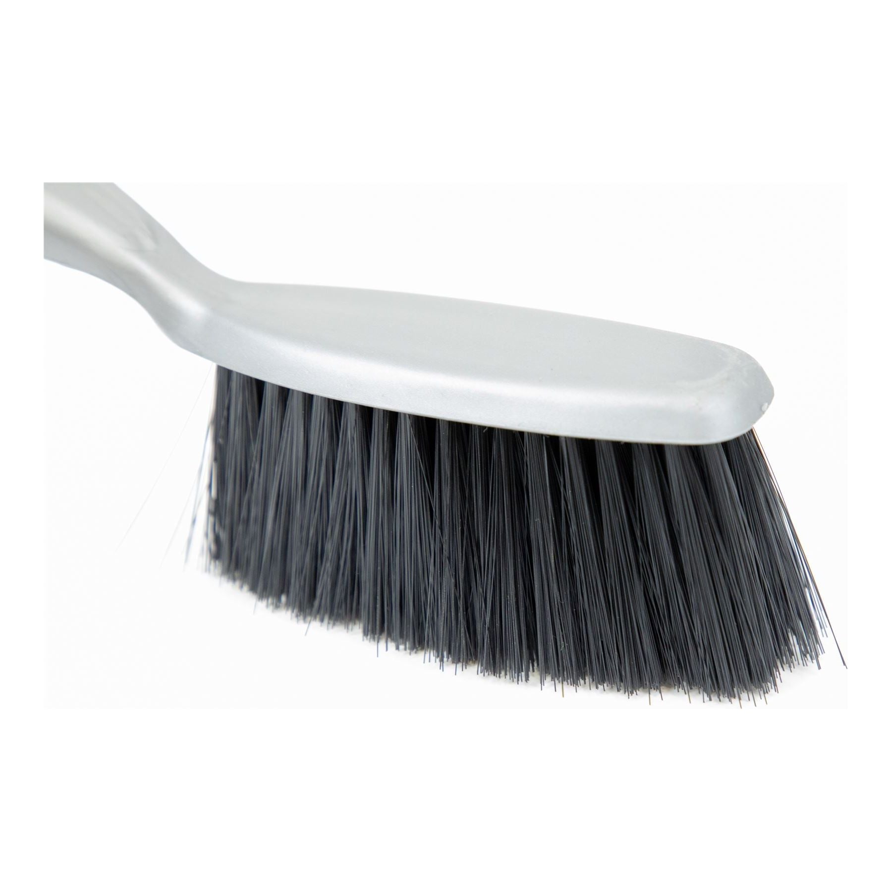 Plastic Hand Brush with Soft Synthetic Bristles