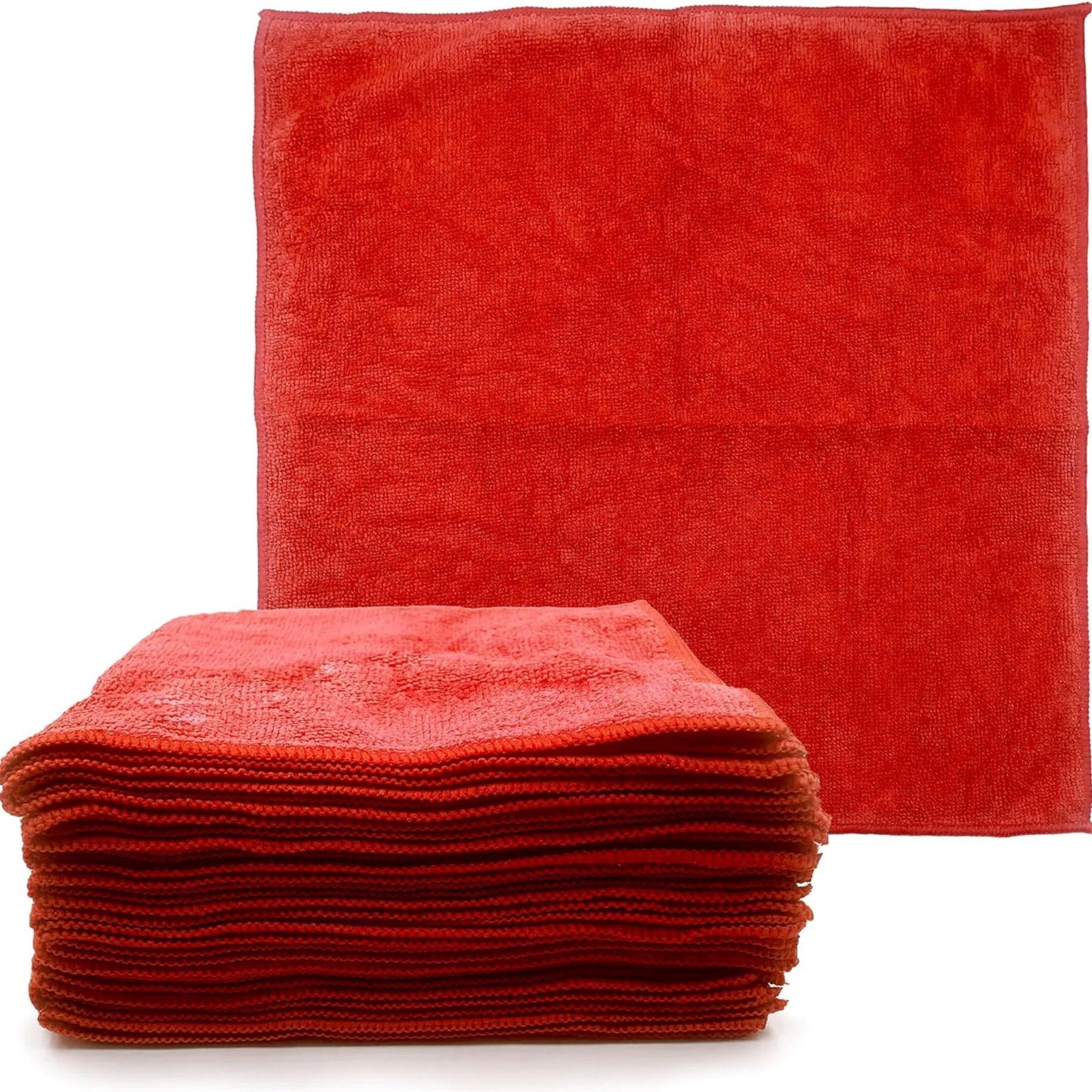 Large Microfibre Cleaning Cloths Pack of 10
