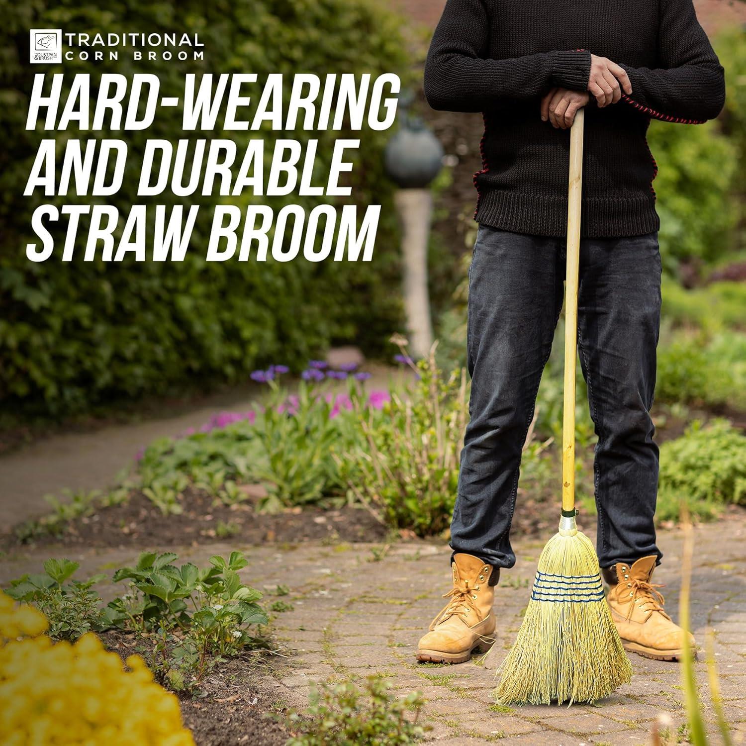 Traditional Corn Broom
