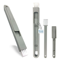 4 in 1 Micro Dustpan and Brush Set on a white background 