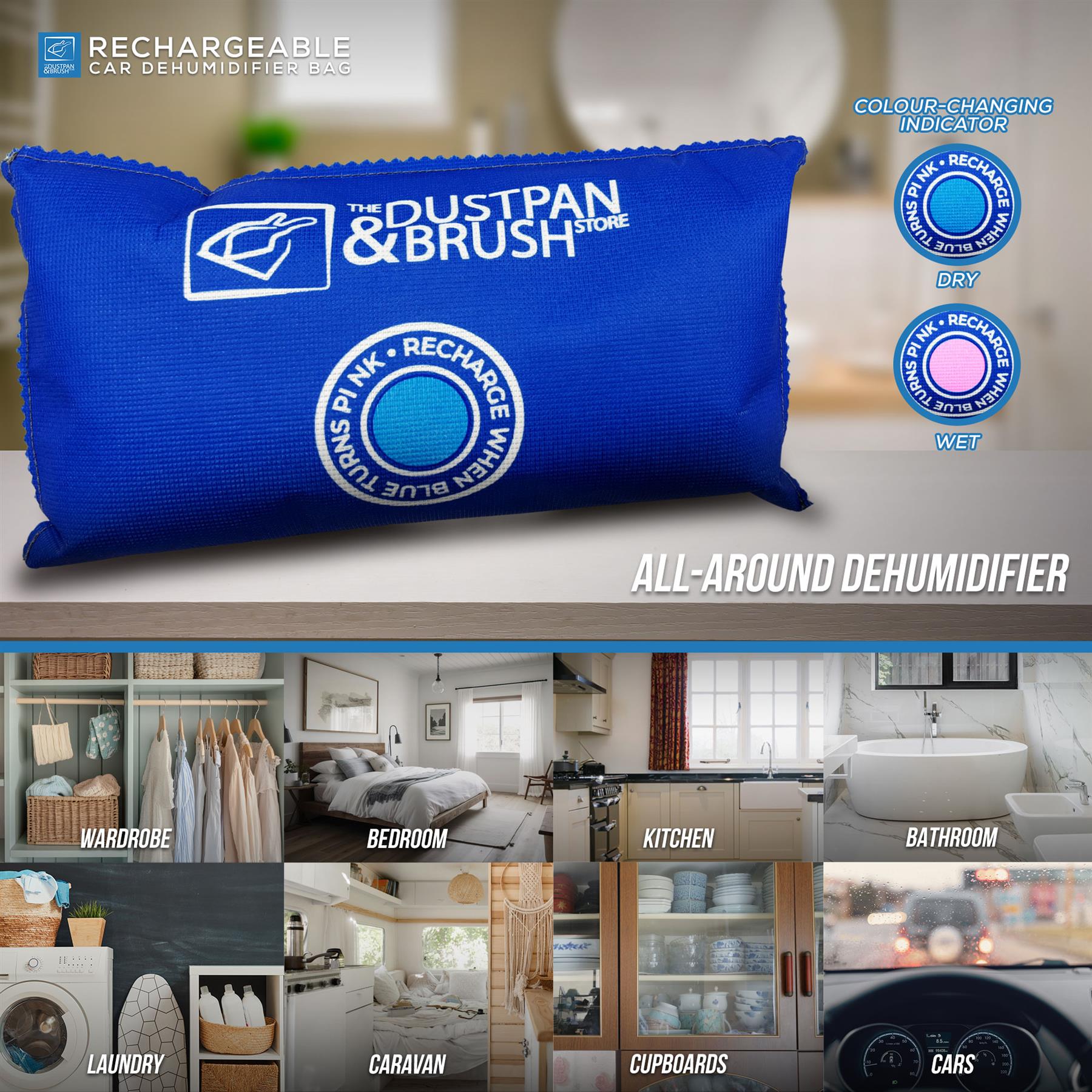 Rechargeable Moisture Trap