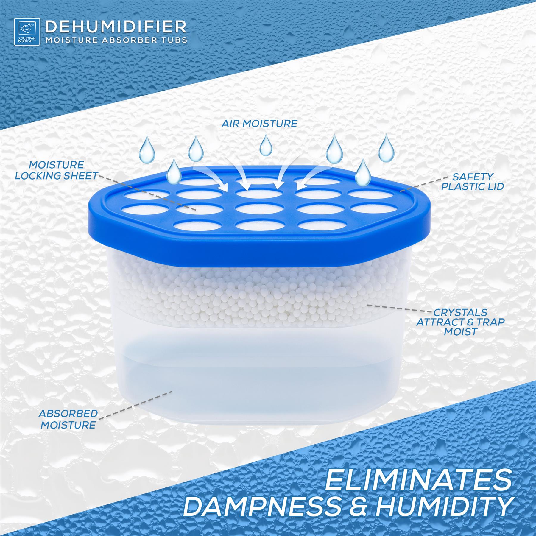 Moisture Trap Tub Pack of 10