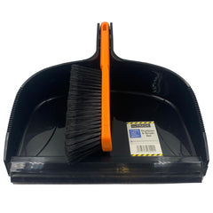 The TRADE Jumbo Dustpan and Large Brush Set - Ideal for Builders, Joiners etc