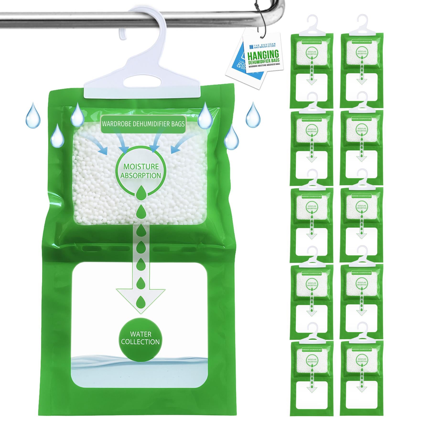 Wardrobe Hanger Moisture Trap - Pack of 10