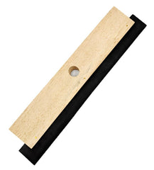 24" Heavy Duty Floor Squeegee with Wooden Handle | Rubber Blade - The Dustpan and Brush Store