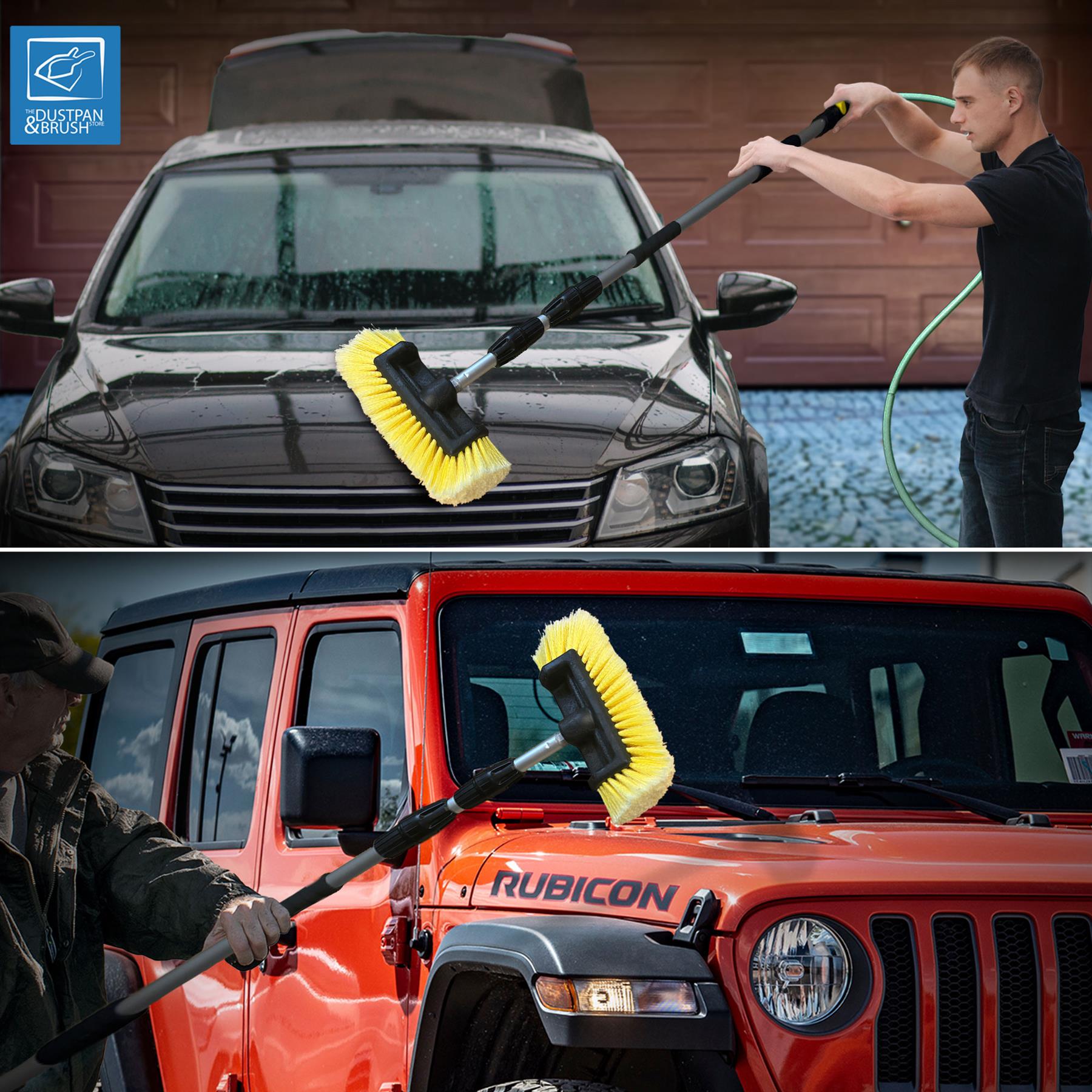 Water Flow Car Wash Brush 3 Section