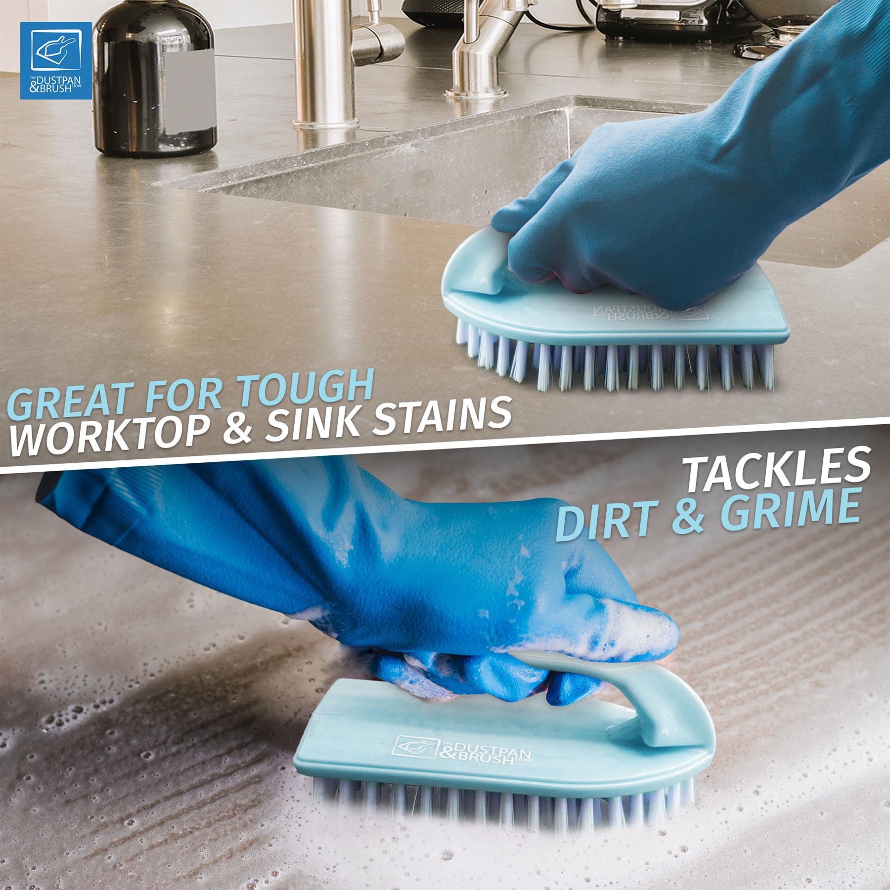 Scrubbing Brush - Duck Egg