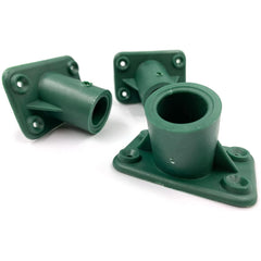 15/16" (23-24mm) Plastic Broom Bracket with 4 Hole - Pack of 3