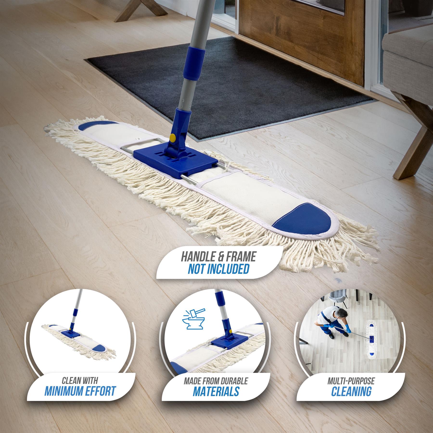 Flat Floor Mop Dustbeater 24" (60cm) Refill