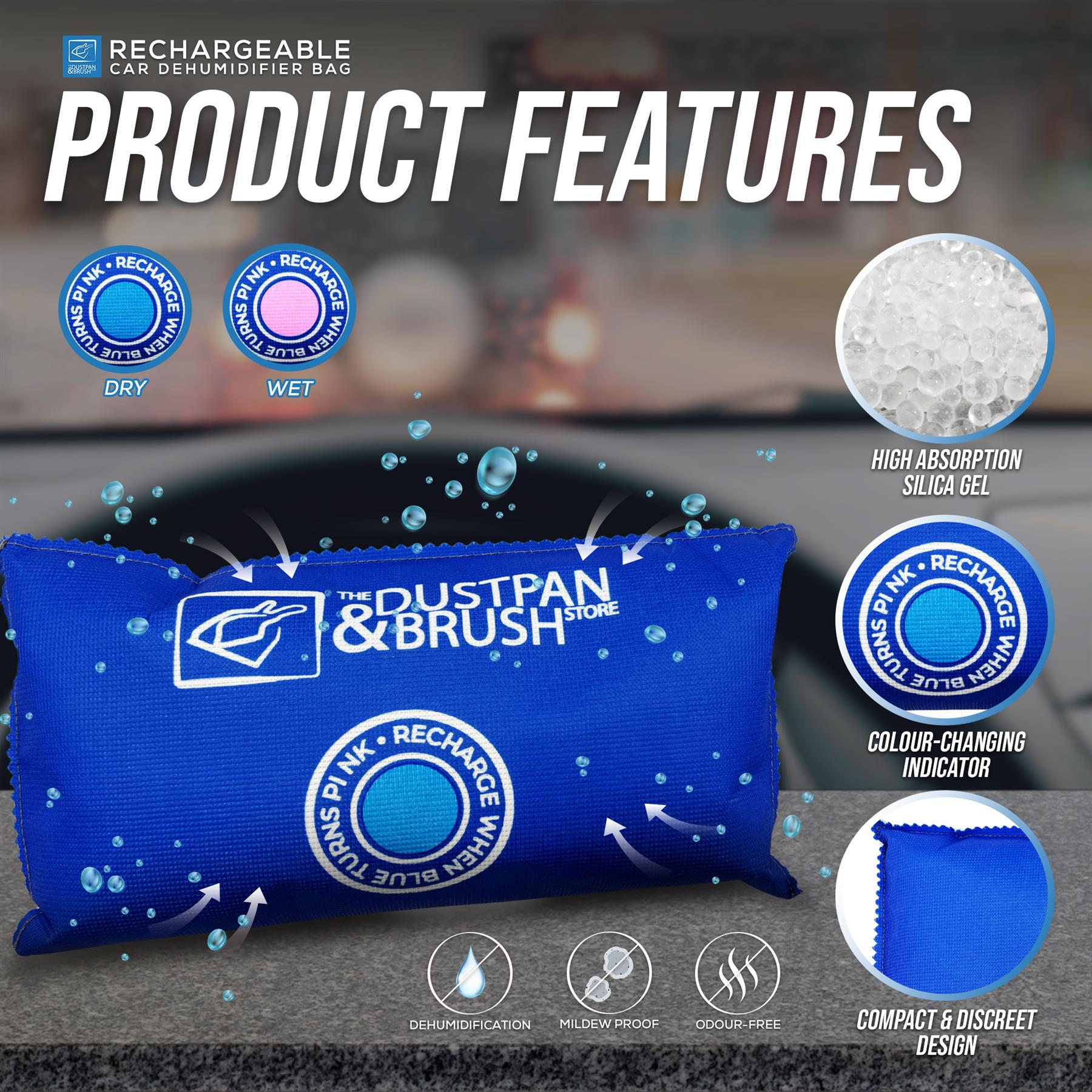 Rechargeable Moisture Trap