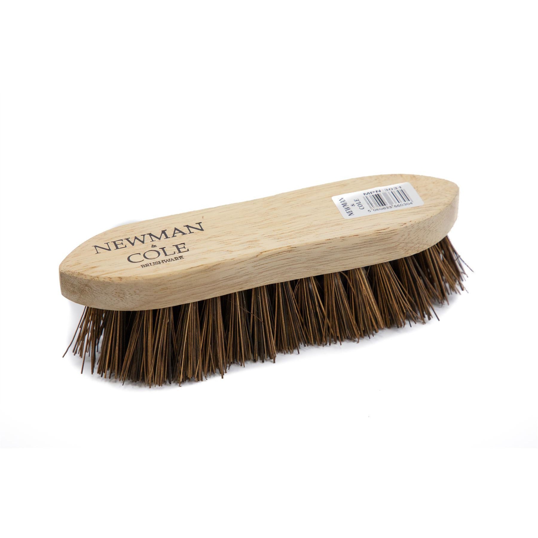 Newman and Cole Wooden Natural Bassine Scrubbing Brush - The Dustpan and Brush Store