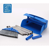 Long Handled Dustpan and Brush Set Stainless Steel Handles - The Dustpan and Brush Store