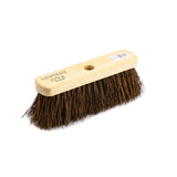 Newman and Cole 10" Natural Bassine Broom Head with Hole