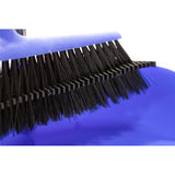 Long Multi Section Handle Dustpan and Brush Set - Blue