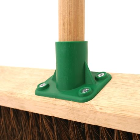 Plastic Socket for Large Brushes and Brooms Replacement Bracket 1 1/8" Shaft - The Dustpan and Brush Store