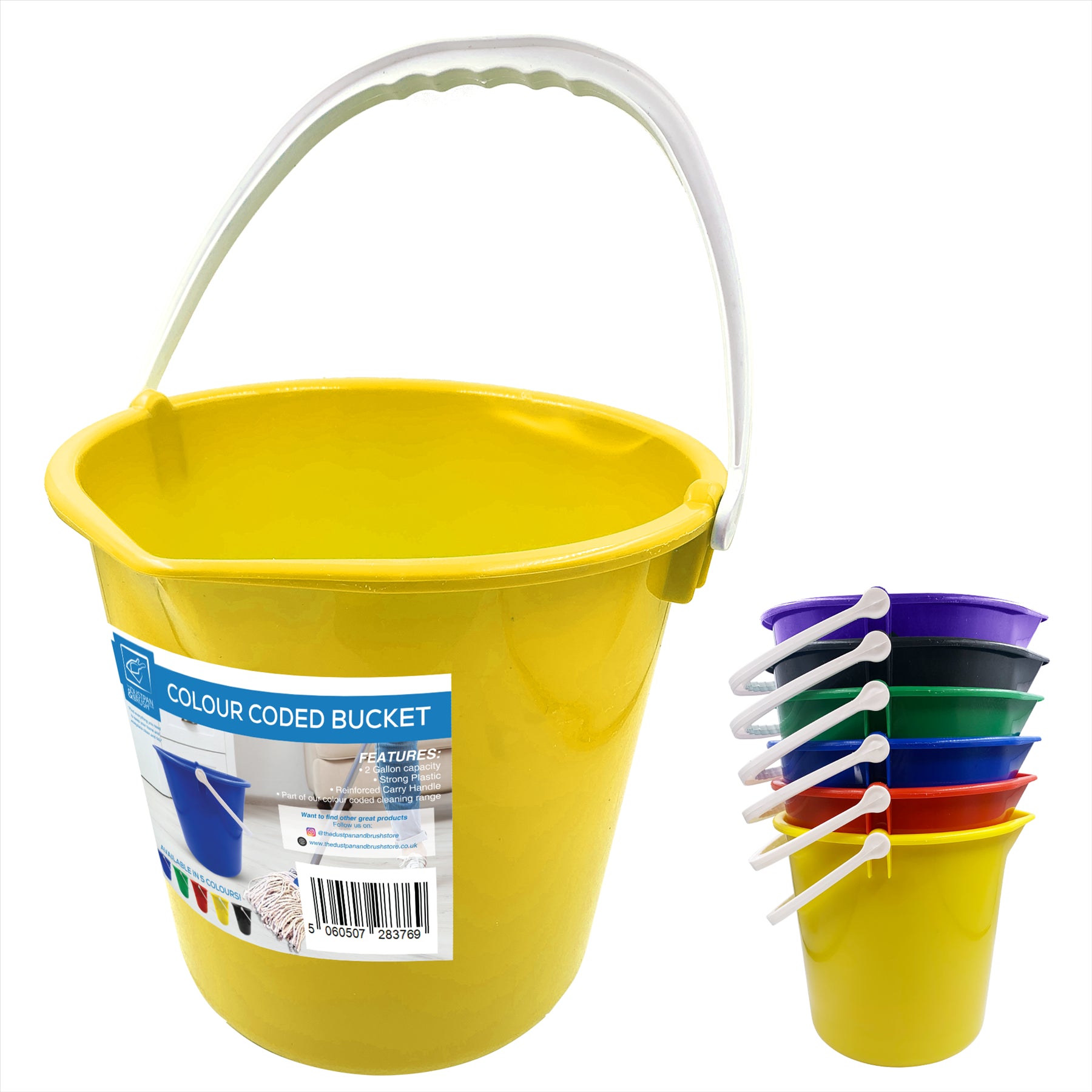 10L Yellow Bucket