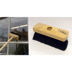 Soft Fill Window Brush, 6 1/2" (15cm) Complete with Shaft - The Dustpan and Brush Store