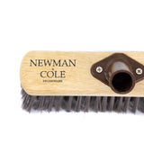 10" Newman and Cole Stiff Synthetic Broom Head with Plastic Socket