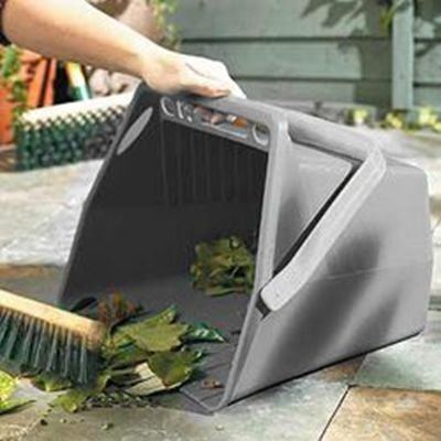 Large Garden Dustpan Scoop Litter Collection Waste Bucket - The Dustpan and Brush Store
