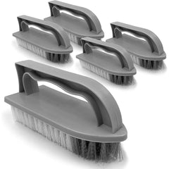 Value Silver Plastic Scrubbing Brush - Pack of 5