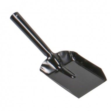 4" Steel Shovel, Small Coal Shovel Dust Pan Ash Pan - The Dustpan and Brush Store