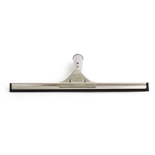 14" Stainless Steel Window Squeegee Cleaner Wiper Rubber Blade - The Dustpan and Brush Store