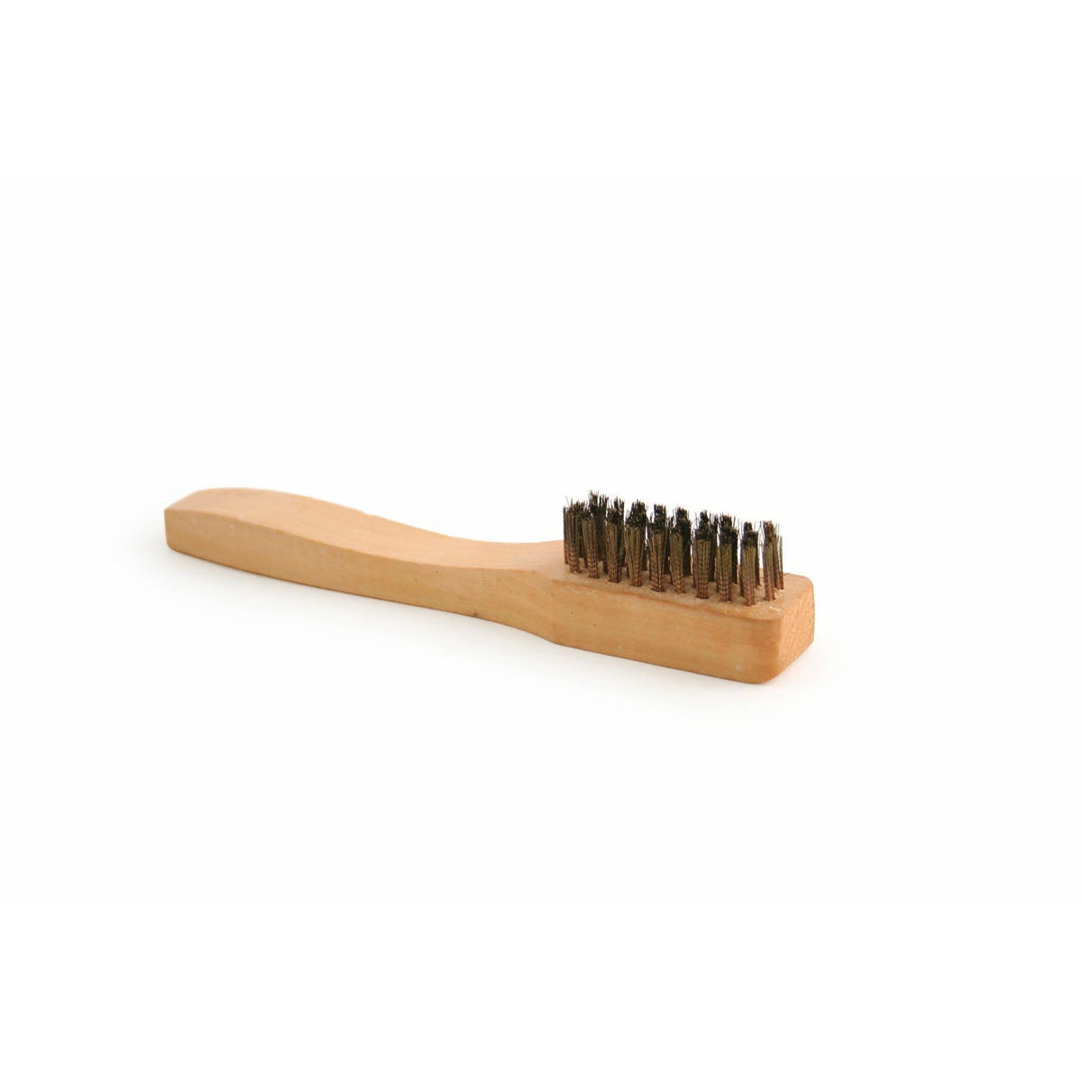 Small Wire Suede Shoe Brush - Brass Bristle Shoe Cleaning Brush
